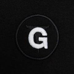 Black OTG 1/4 Zip Sweatshirt (FREE UK DELIVERY)
