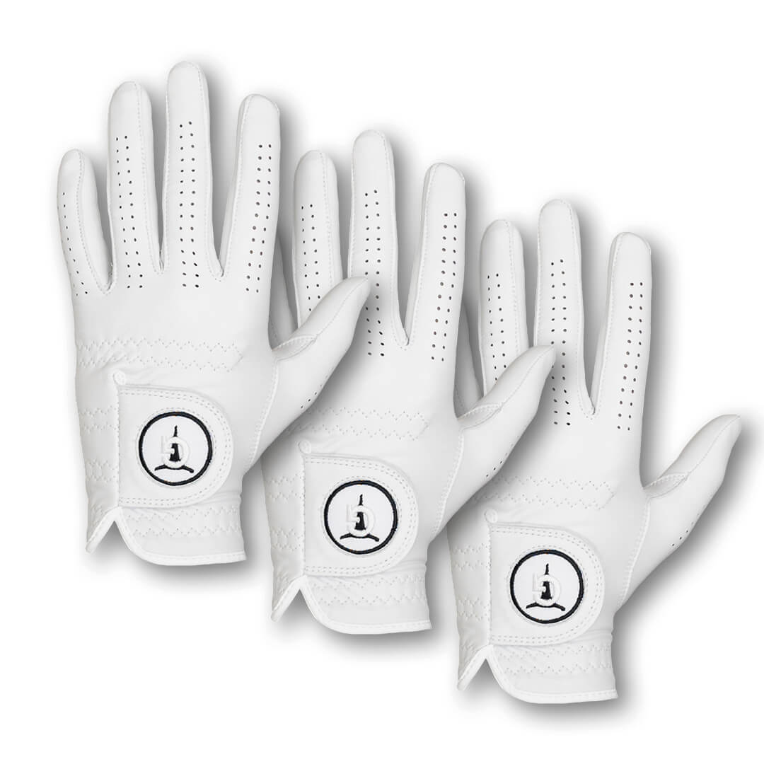 OTG CabrettaPro Pearl White Golf Gloves (FREE UK DELIVERY)