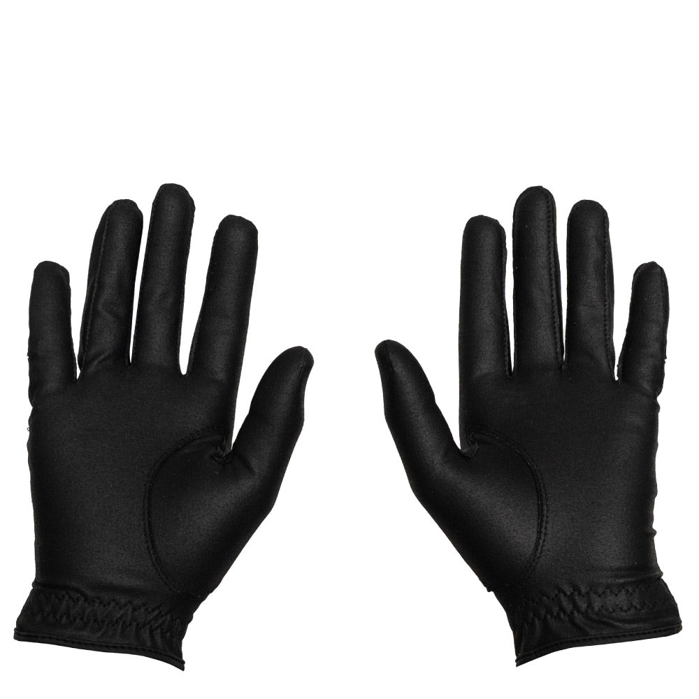 Black OTG Premium Cabretta Leather Golf Glove