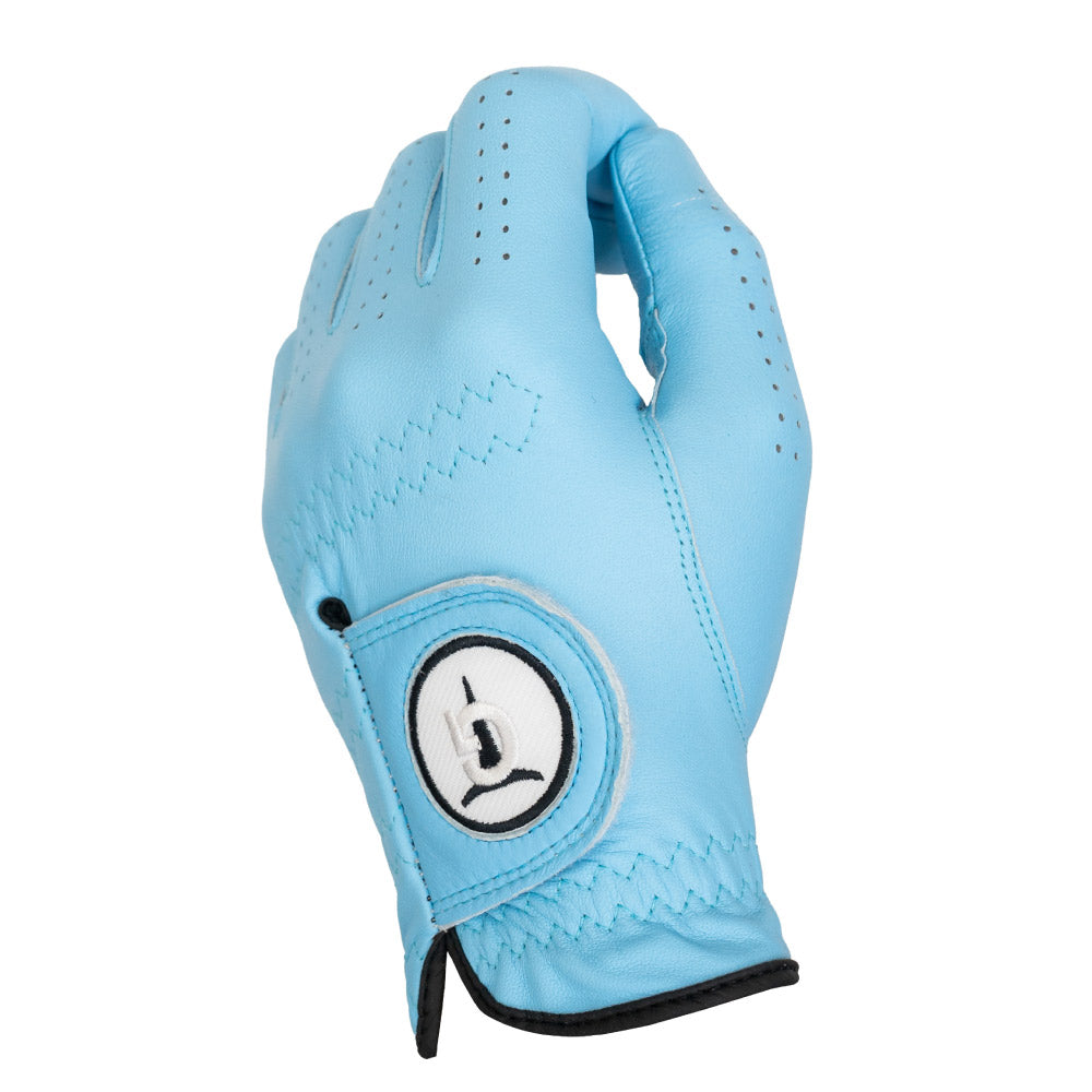 Blue OTG Premium Cabretta Leather Golf Glove