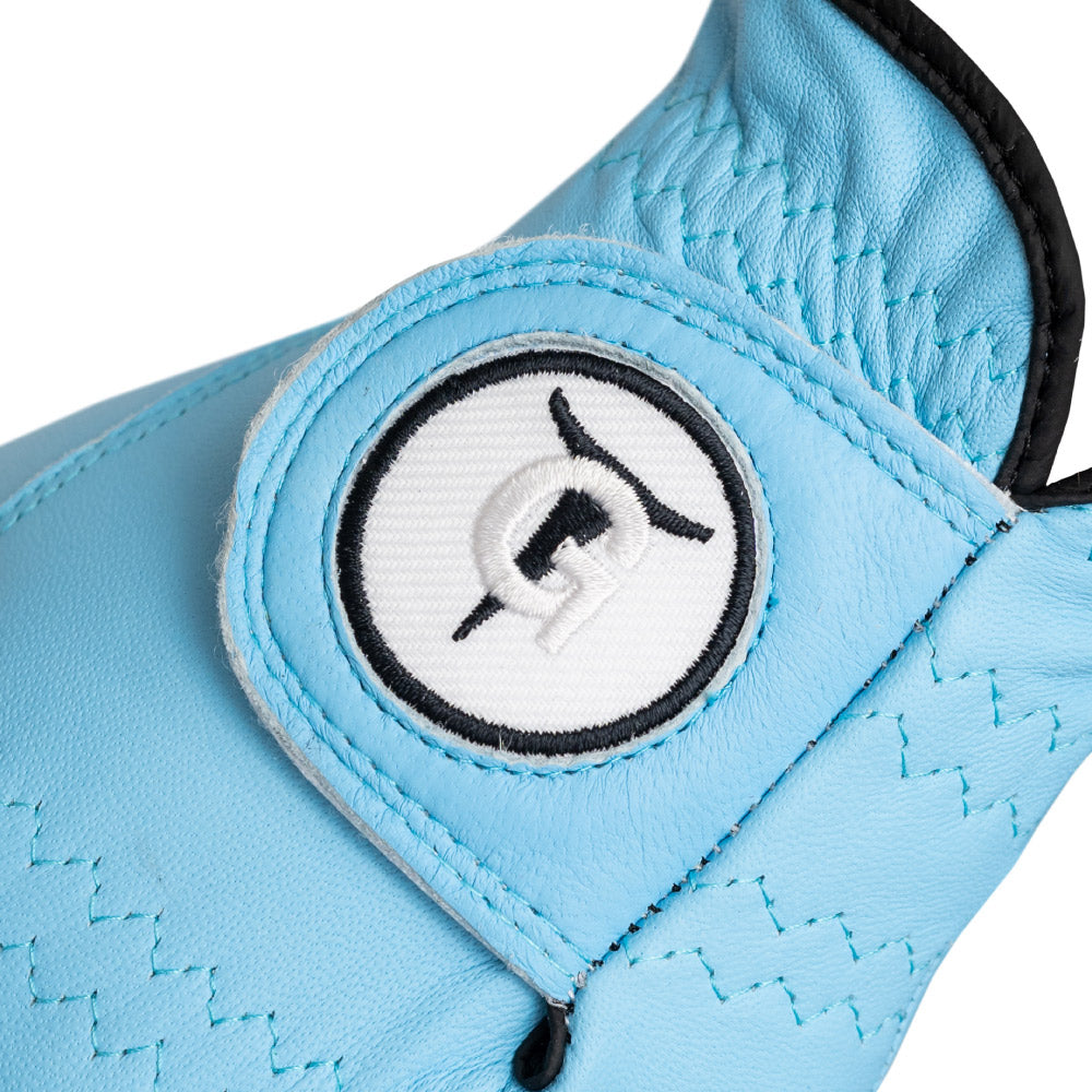 Blue OTG Premium Cabretta Leather Golf Glove