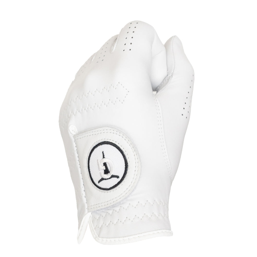 Pearl White OTG Premium Cabretta Leather Golf Glove