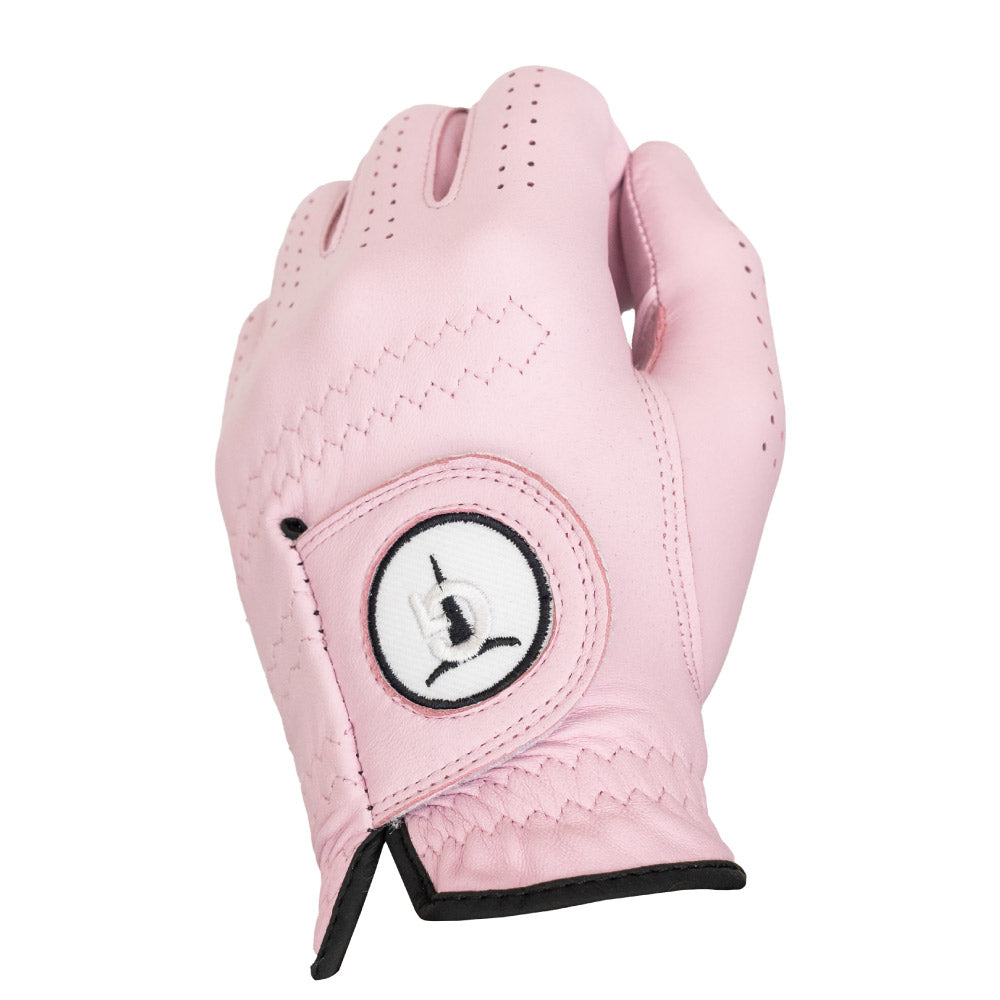 Ladies Pink OTG Premium Cabretta Leather Golf Glove